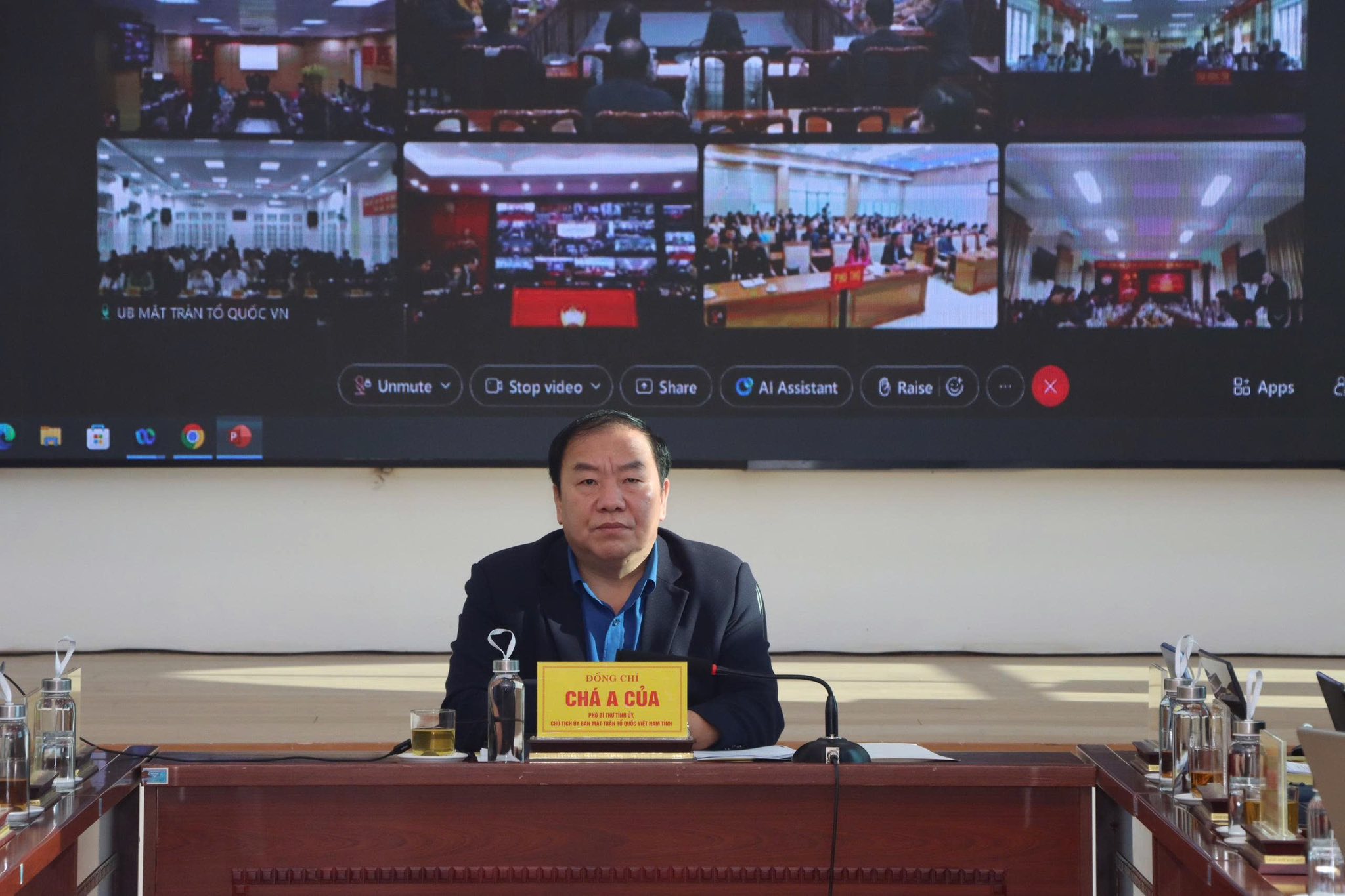 Hội nghị tập huấn công tác bầu cử đại biểu Quốc hội khóa XVI và đại biểu HĐND các cấp nhiệm kỳ 2026-2031 trong hệ thống MTTQ Việt Nam