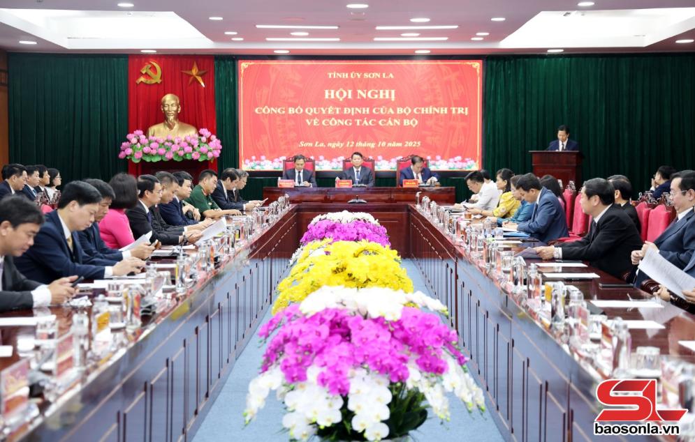 Hội nghị công bố quyết định của Bộ Chính trị về công tác cán bộ