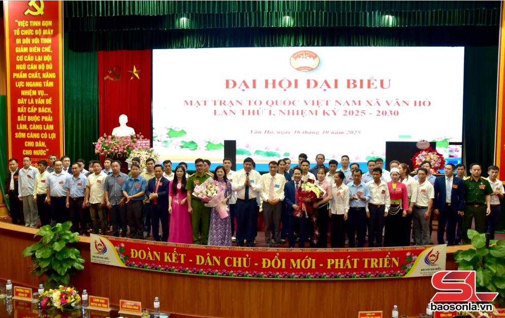 MTTQ Việt Nam xã Vân Hồ xác định 12 mục tiêu trọng tâm