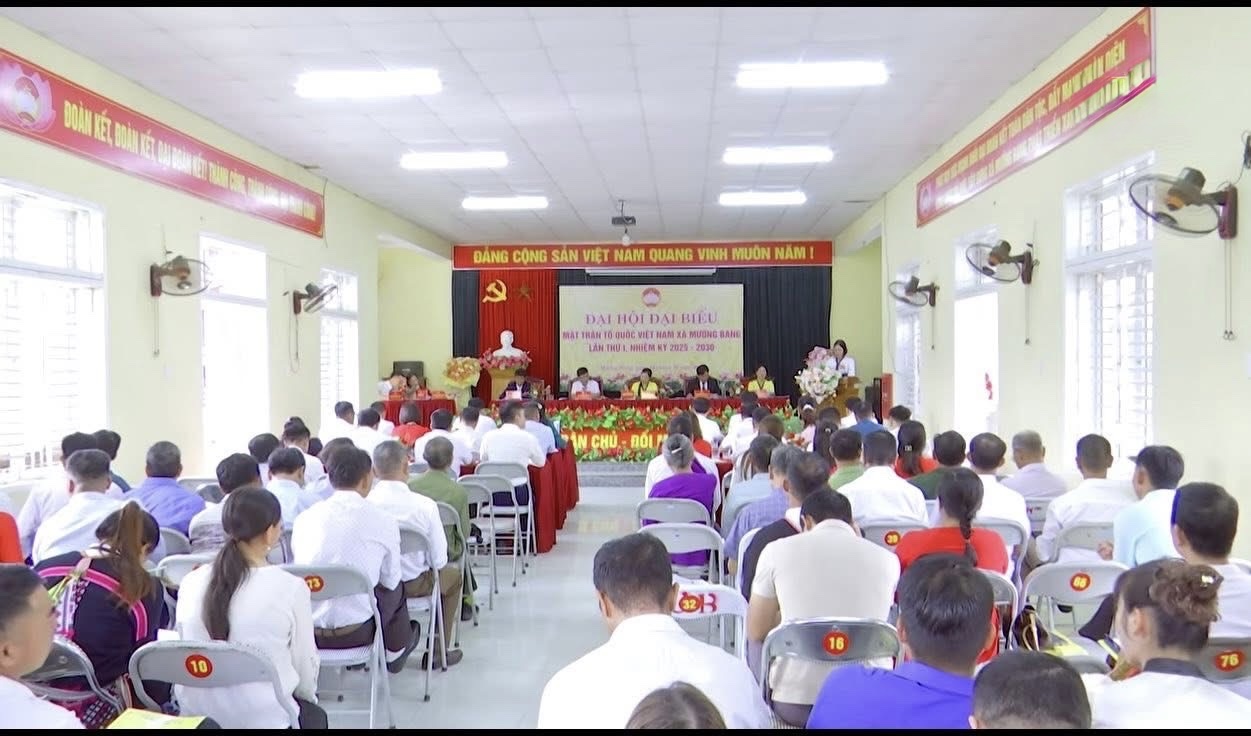 Đại hội đại biểu MTTQ Việt Nam xã Mường Bang lần thứ I, nhiệm kỳ 2025–2030