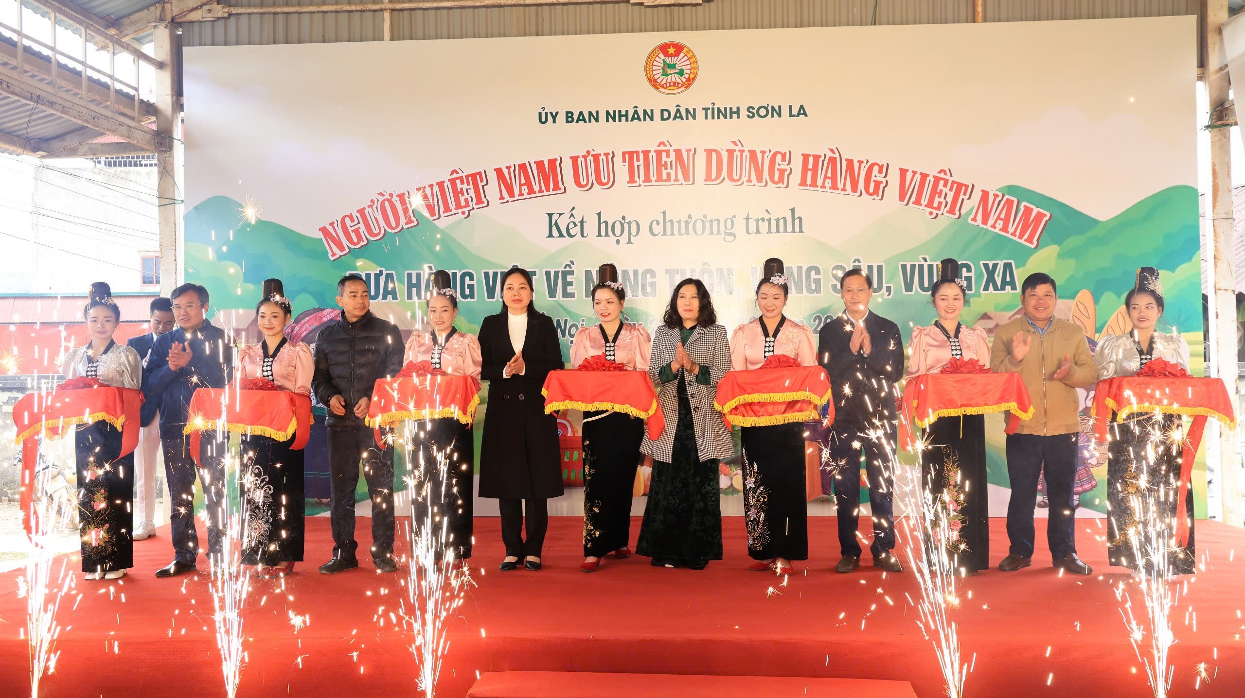 Đưa hàng Việt về nông thôn, vùng sâu, vùng xa tại xã Muổi Nọi