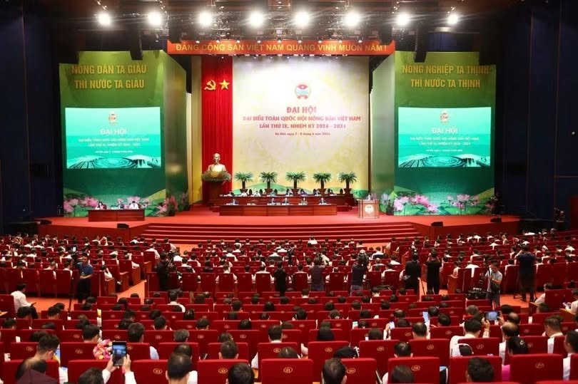 Khai mạc trọng thể Đại hội đại biểu toàn quốc Hội Nông dân Việt Nam lần thứ IX