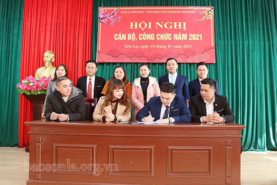 Tỉnh đoàn tổ chức Hội nghị cán bộ, công chức năm 2021