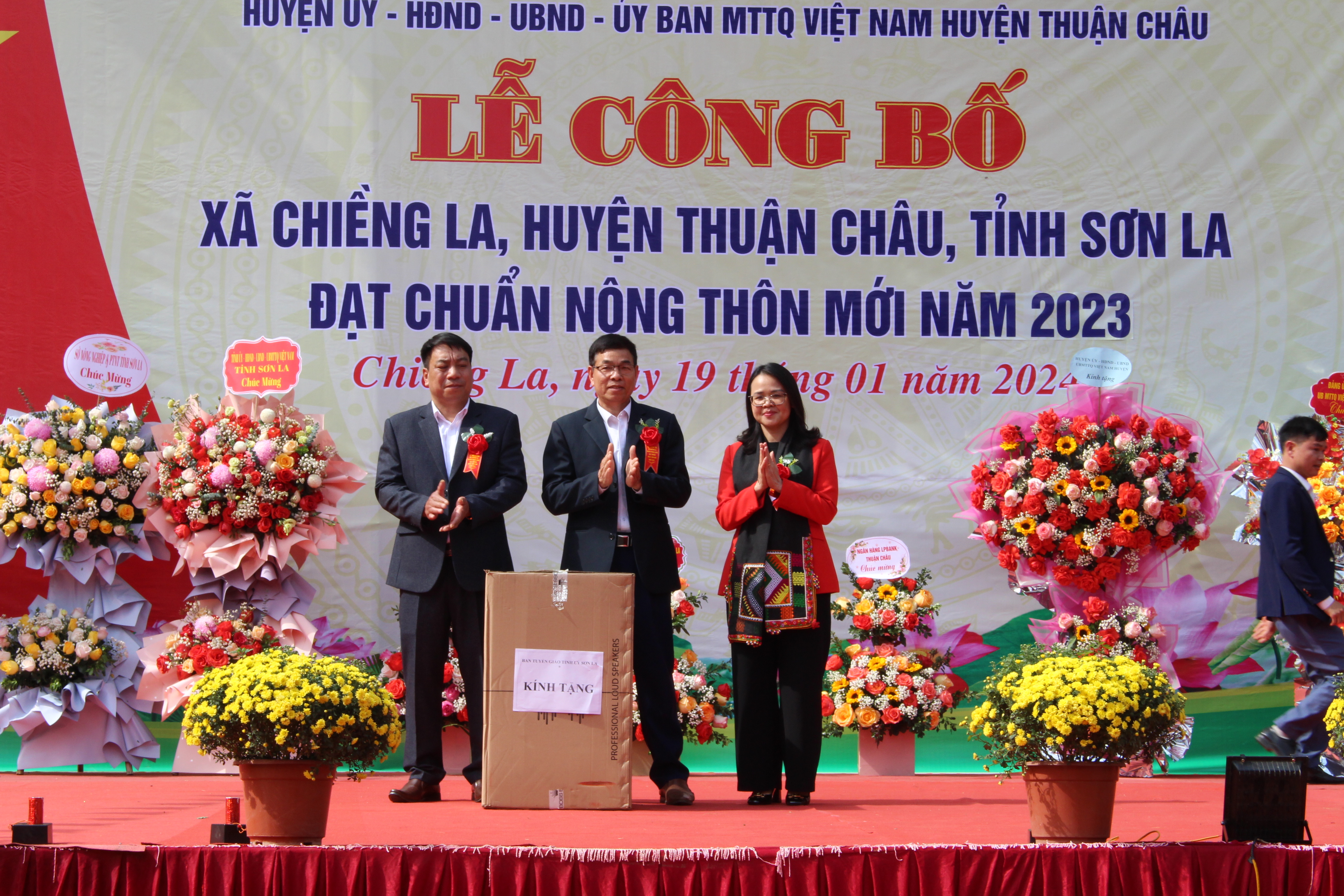 Chiềng La đạt chuẩn nông thôn mới